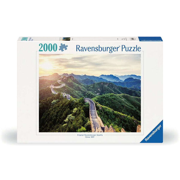 Ravensburger Chinese muur in het zonlicht - 2000 stukjes