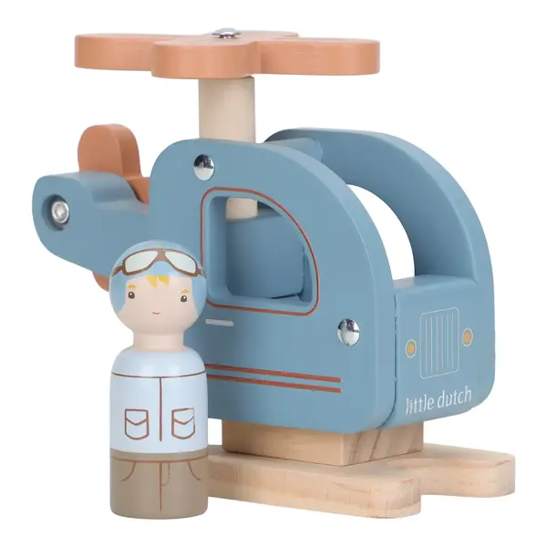 Little Dutch Helicopter hout