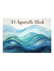  Schetsboek  Aquarelpapier A4 - 24 vel