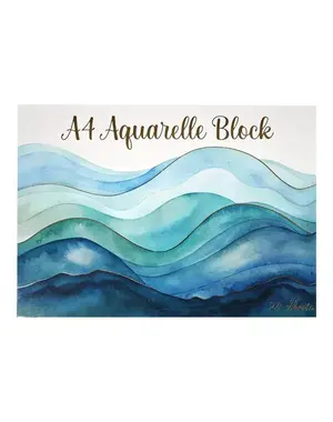  Schetsboek  Aquarelpapier A4 - 24 vel