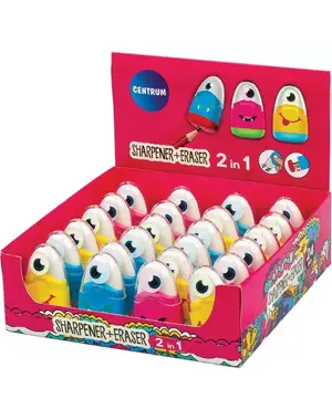 Centrum Puntenslijper met gum en oogje