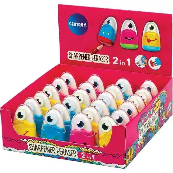 Centrum Puntenslijper met gum en oogje