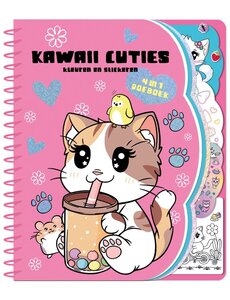 Image Books Doeboek 4 in 1 - Kawaii Cuties
