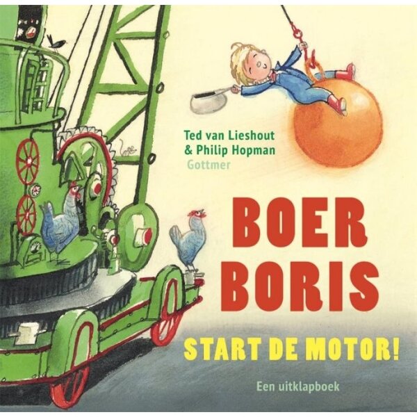 Gottmer Boer Boris start de motor - uitklapboek