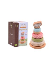 Jouéco Mike en Molly Stapeltoren met zachte ringen