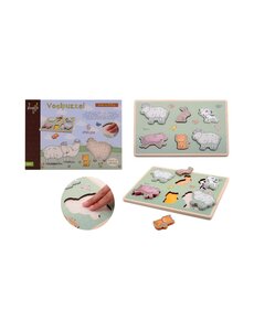 Jouéco Mike en Molly Zachte vakjes puzzel