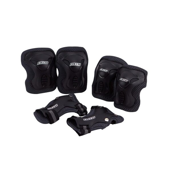Alert Beschermset zwart - maat M