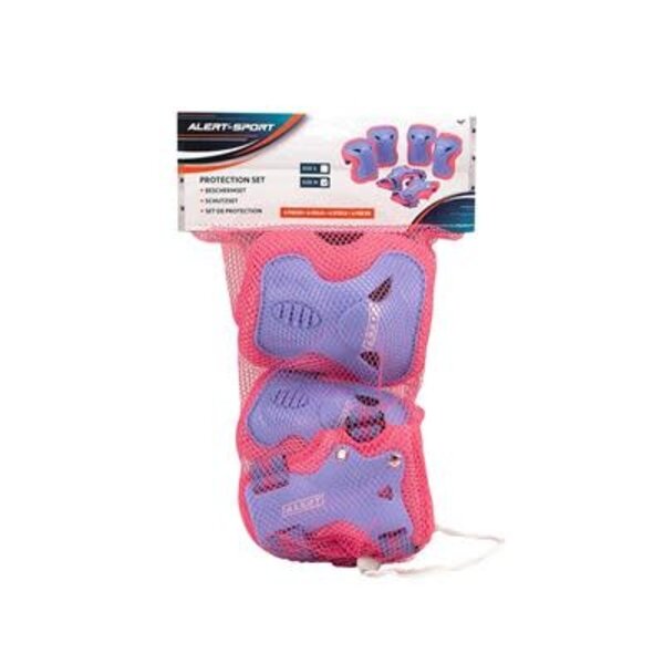 Alert Beschermset roze - maat M