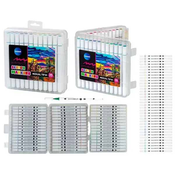 Centrum Sketch markers 36 stuks