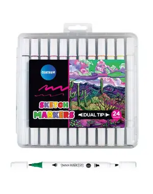 Centrum Sketch markers 24 stuks