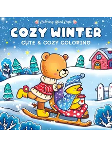 Rebo Cute en Cozy kleurboek Cozy Winter