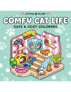 Rebo Cute en Cozy kleurboek Comfy Cat life