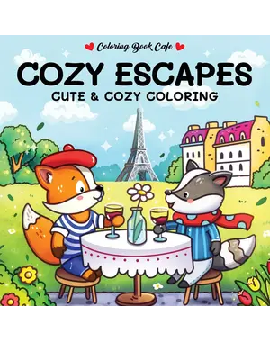 Rebo Cute en Cozy kleurboek Cozy Escape