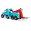 Bruder 2831 - MACK Granite sleepwagen met licht en geluid