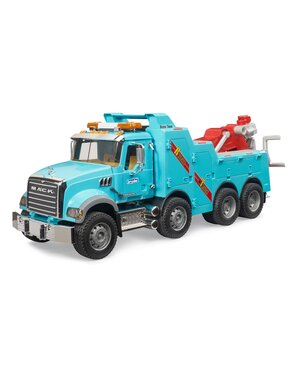 Bruder 2831 - MACK Granite sleepwagen met licht en geluid