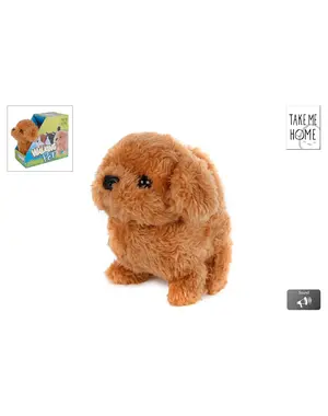 Take me Home Lopend hondje bruin met diverse functies