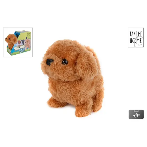 Take me Home Lopend hondje bruin met diverse functies