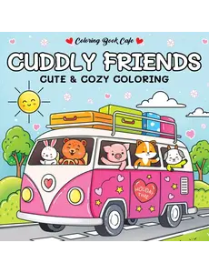 Rebo Cute en Cozy kleurboek Cuddly Friends