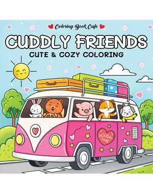 Rebo Cute en Cozy kleurboek Cuddly Friends