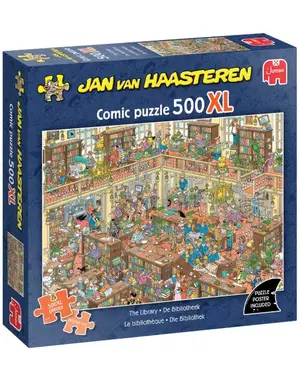 Jumbo De Bibliotheek - 500 stukjes XL
