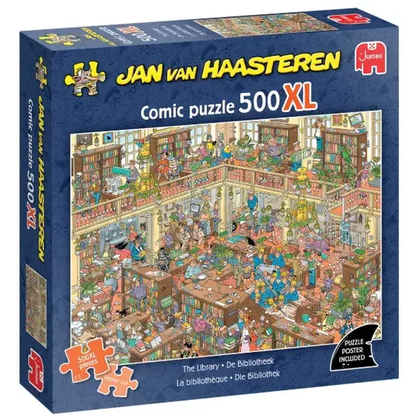 Jumbo De Bibliotheek - 500 stukjes XL