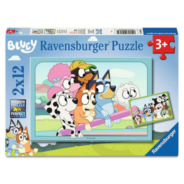 Ravensburger Bluey - 2x12 stukjes