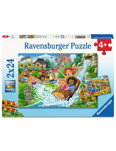 Ravensburger Plezier in het pretpark - 2x24 stukjes