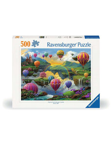 Ravensburger De vallei van de luchtballonnen - 500 stukjes