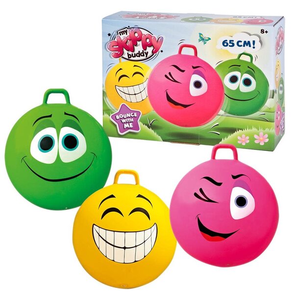 Skippybal  Smile - 65 cm Roze