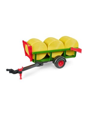 Bruder 2204 - Ronde zelfladende balenwagen met 3 balen