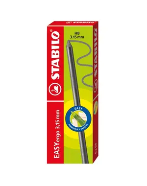 Stabilo Vulpotlood Easy Start HB 3.15 mm navullingen 6 stuks
