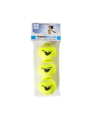 Angel Toys Tennisballen 3 stuks in zak