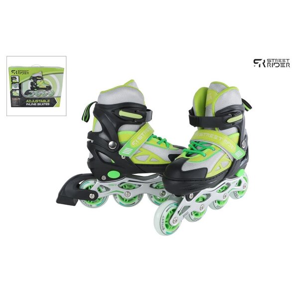 Skeelers Street Riders groen/zwart - maat 37-40