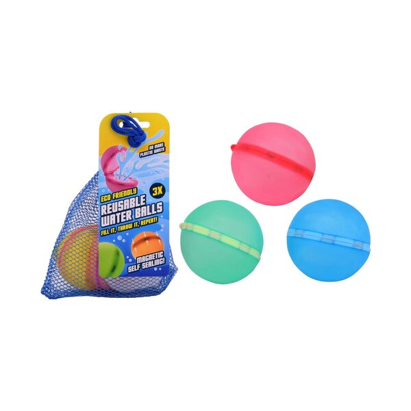 JohnToy Aqua Fun herbruikbare magnetische waterballonnen