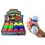 Squeeze bal 7 cm neon kleuren