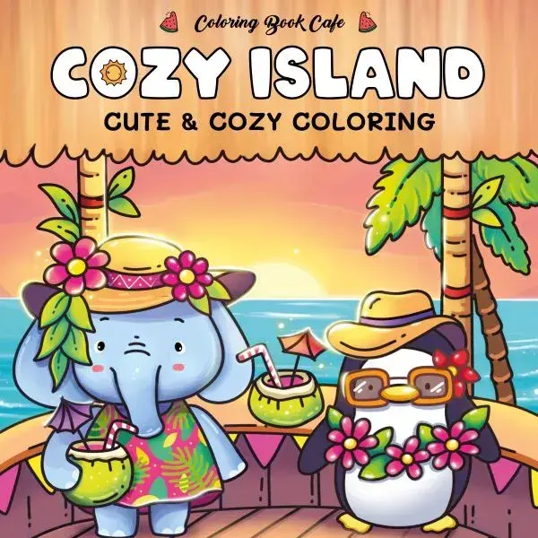 Rebo Cute en Cozy kleurboek Cozy Island