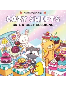 Rebo Cute en Cozy kleurboek Cozy Sweets