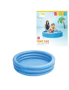 Intex Zwembad 3 rings blauw  - 114x25 cm