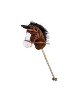 Angel Toys Stokpaard met geluid - bruin - 95 cm