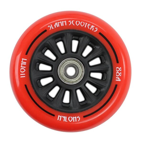 Slamm Scooter kunststof wiel 110mm - rood
