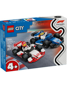 LEGO 60464 - F1 Williams Racing en Haas F1 racewagens