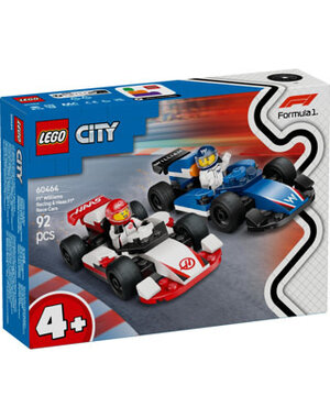 LEGO 60464 - F1 Williams Racing en Haas F1 racewagens