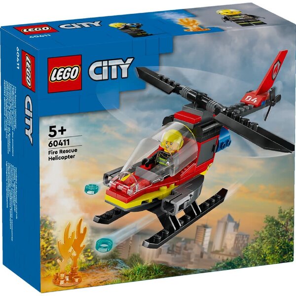 LEGO 60411 - Brandweer helikopter