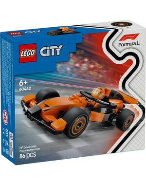 LEGO 60442 - F1 coureur met McLaren racewagen
