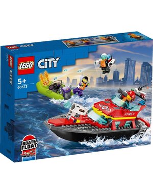 LEGO 60373 - Reddingsboot brandweer