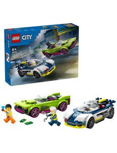 LEGO 60415 - Politie met overvaller in racewagen