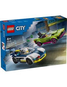 LEGO 60415 - Politie met overvaller in racewagen