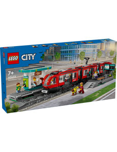 LEGO 60423 - Stadstram en Station