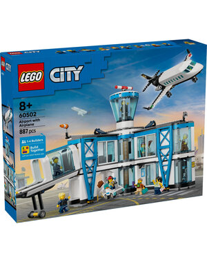 LEGO 60502 - City Luchthaven met vliegtuig