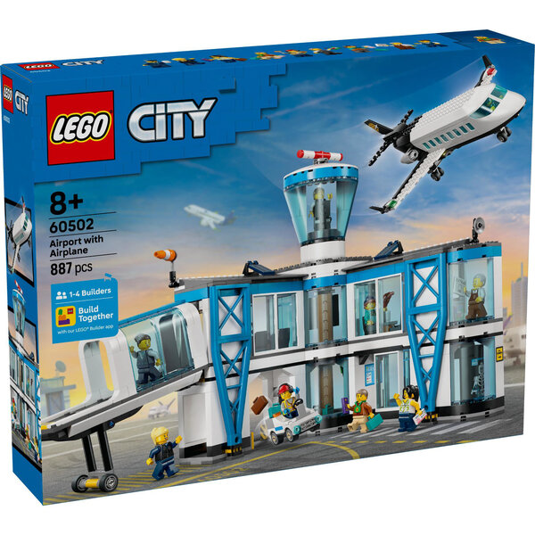 LEGO 60502 - City Luchthaven met vliegtuig